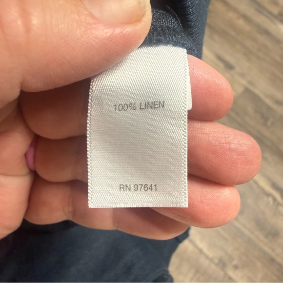 J. Jill Deep Blue Linen Pants Wide Leg Women's Side XL
NWT - Picture 3 of 8